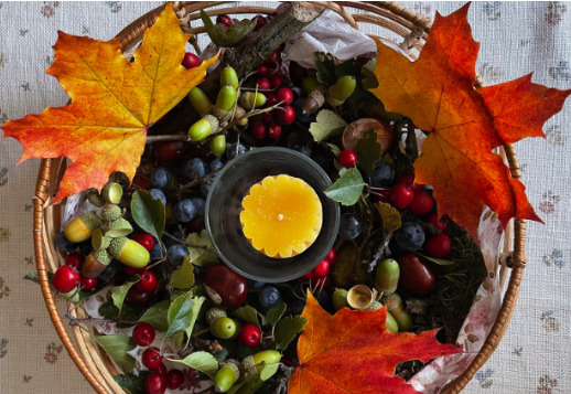 Decoração com materiais do Outono Vorschau