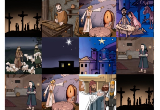 Jesus: Mangedoura e cruz - encontra o par Vorschau